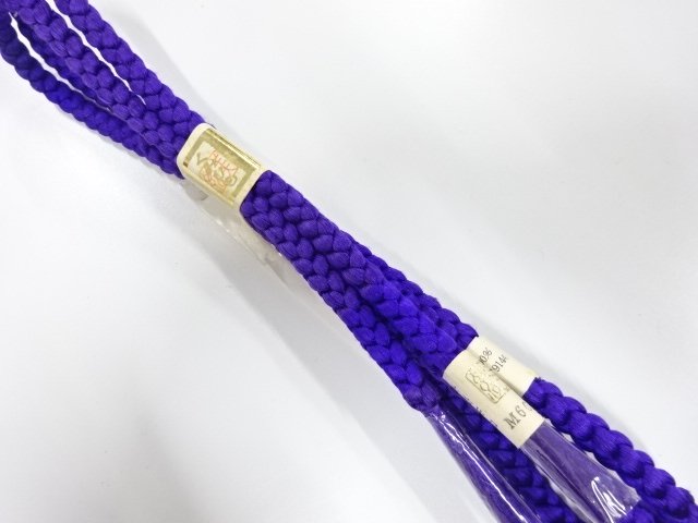 JAPANESE KIMONO / UNUSED HAND-TIED OBIJIME